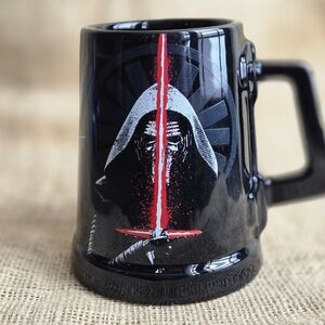 Kylo Ren Star Wars Black Mug 16 Oz
